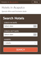 Mobile Screenshot of hotelsinacapulco.net